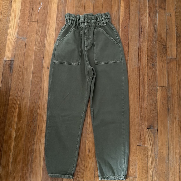 Zara green pants - Picture 1 of 4